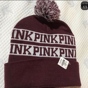 PINK beanie